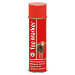 Spray de marquage TopMarker rouge pour ovins, aérosol 500 ml