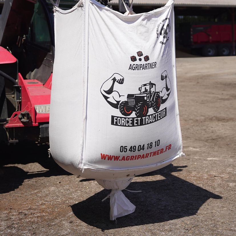 Sac Big Bag, type 1 m³ avec goulotte de vidange, capacité 1000 Kg "Le Classique"