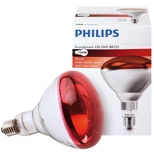 Ampoule IR à vis rouge 150W PHILIPS