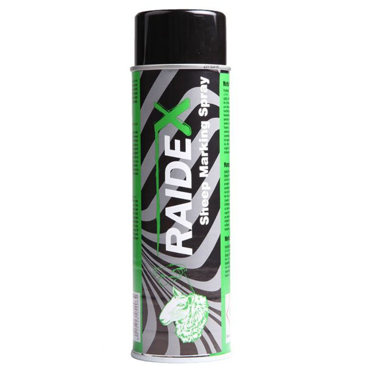 Spray de marquage vert pour ovins, aerosol 500 ml, RAIDEX
