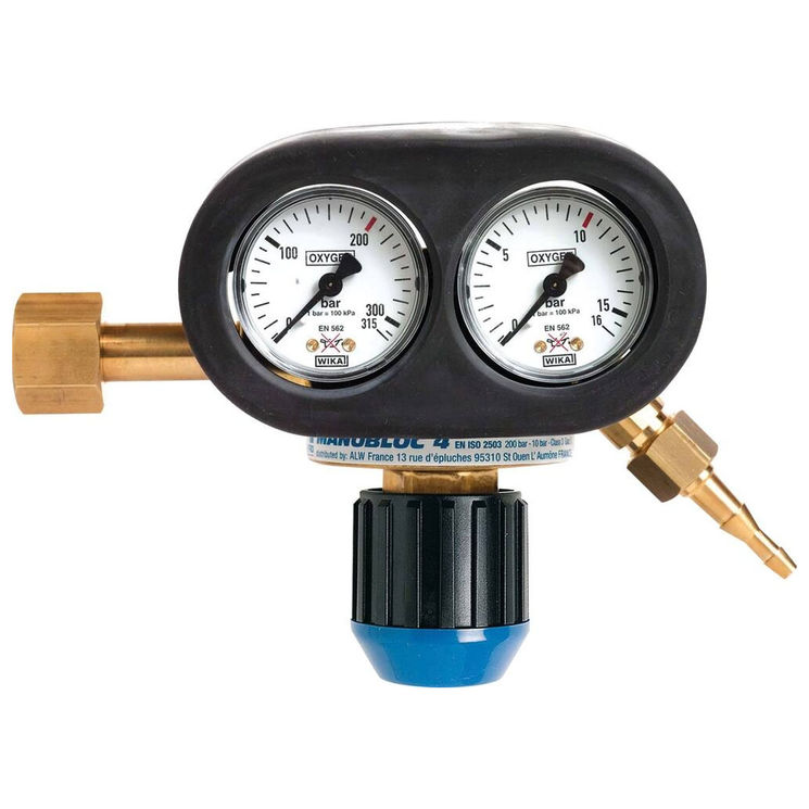 Détendeur de pression blindé oxygène - 30 m³/h, SAF-FRO Monobloc