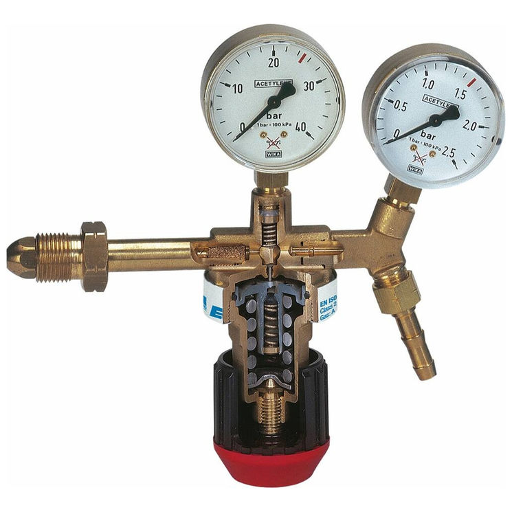 Détendeur de pression capoté argon/CO² - 40 l/min pour MIG/MAG, SAF-FRO Eurosaf
