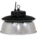 Lampe gamelle industrielle LED 200W avec abat jour, 26000Lm, GIGA LUX