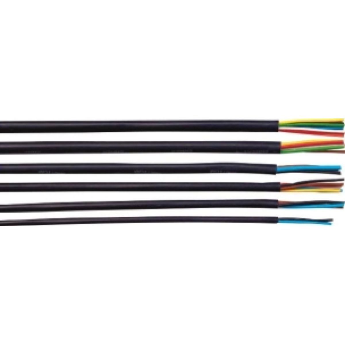 Câble multi-conducteur ADR 25m x 2 x 1,5mm² noir