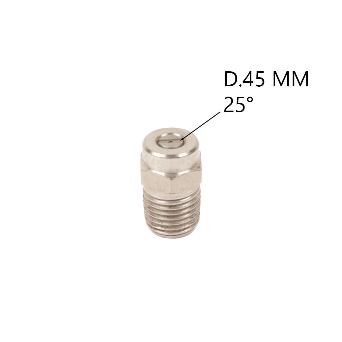 Buse H.P 25° 1/4” MEG calibre 45 pièce origine COMET