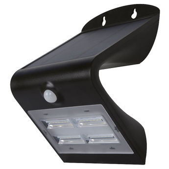Lampe solaire à LED 120 W Avec détecteur de mouvement