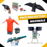 Pack effarouchement PROTECTION MAX anti accoutumance : sonore, visuel, pyrotechnique
