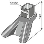 Injecteur de semence type BOURGAULT, 300-ATM-1010, 30x30 / 120mm, pièce origine