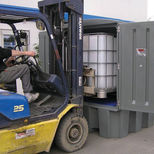 Conteneur de rétention 1000 litres extérieur pour IBC, charge maxi 1500 kg, DRAKKAR