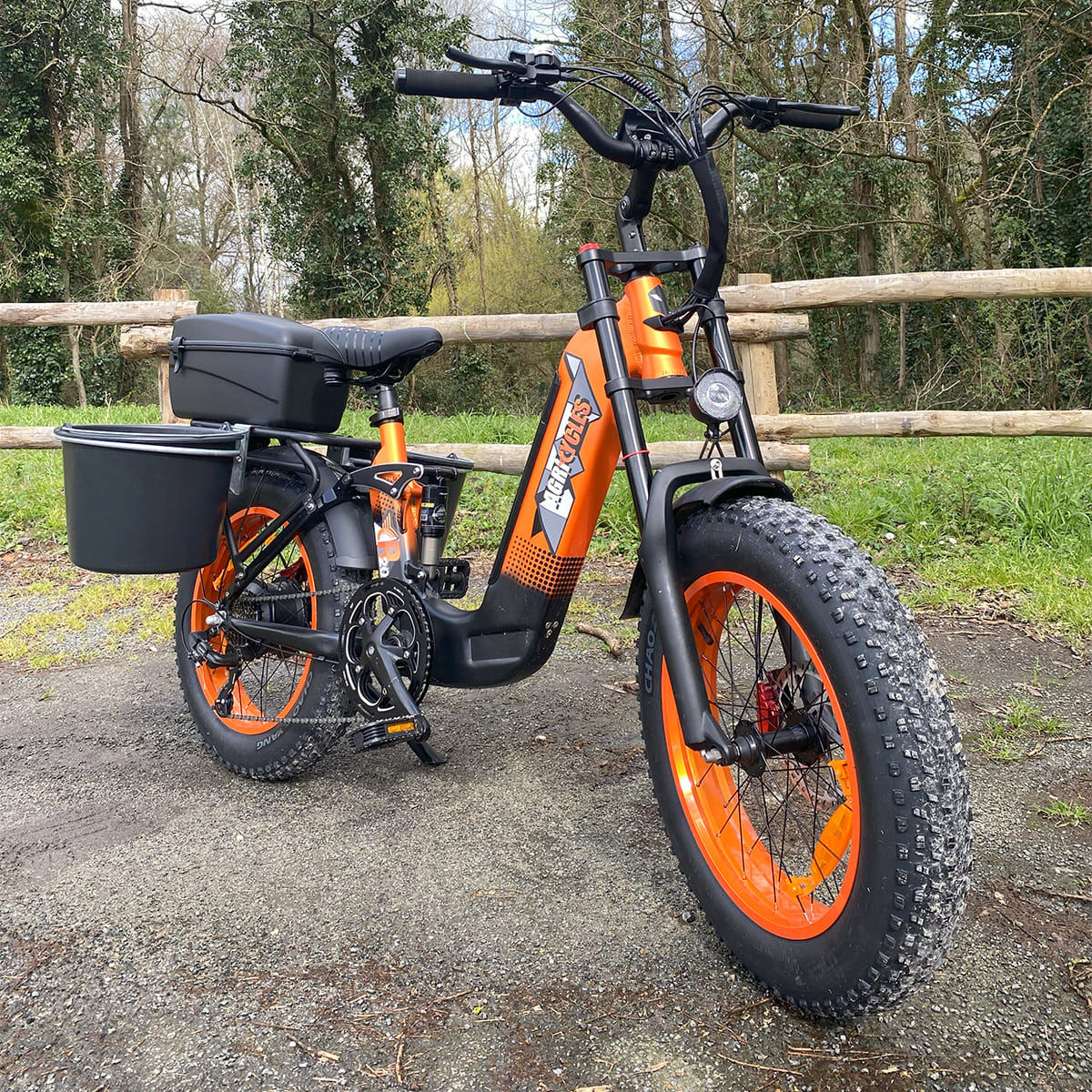 Vélo électrique polyvalent CR20, 750W-250W 14Ah, autonomie 70 km, AGRICYCLES