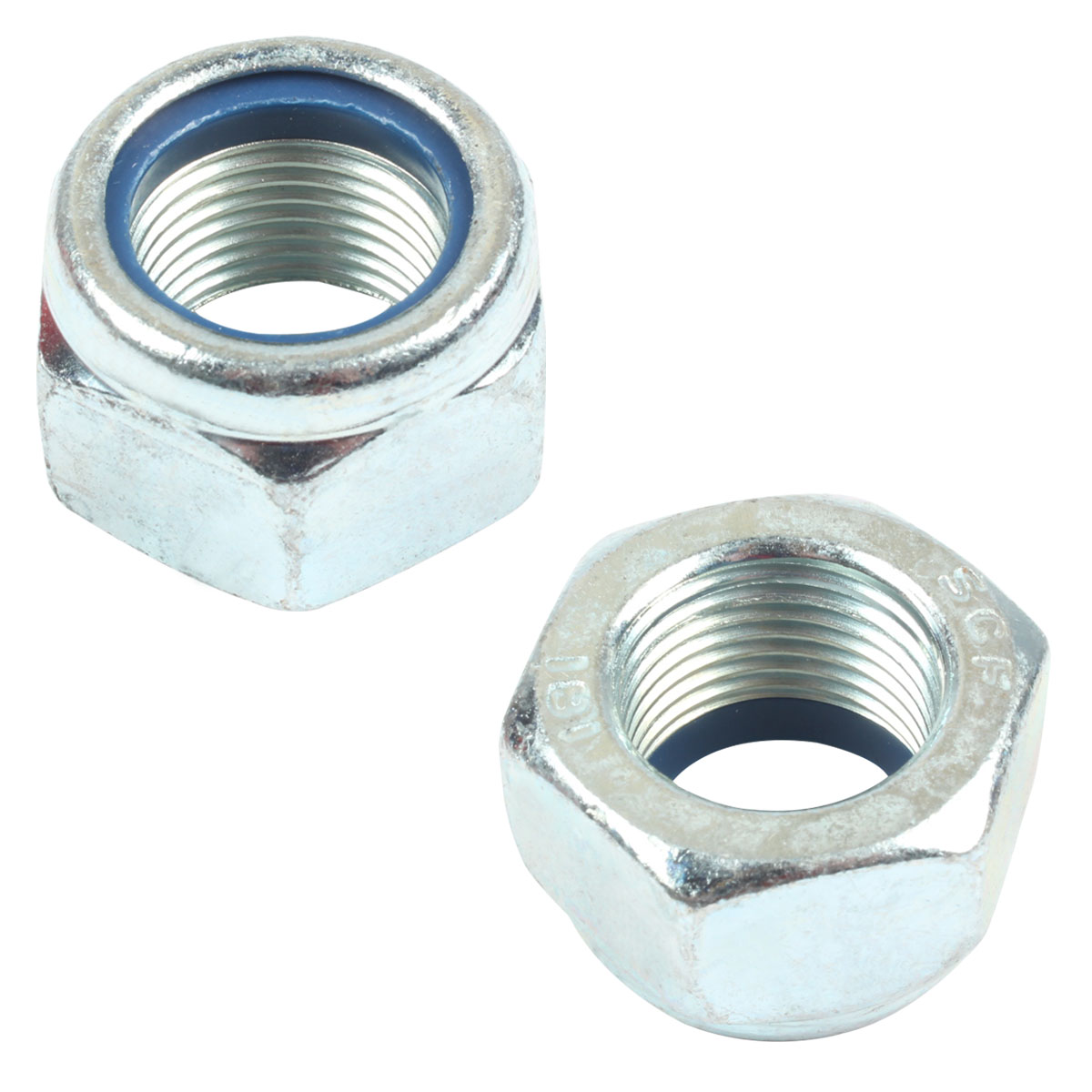 Lot De 200 écrous Nylstop M8 – Inox A2 – DIN 985 – Clé De 13 (neufs)