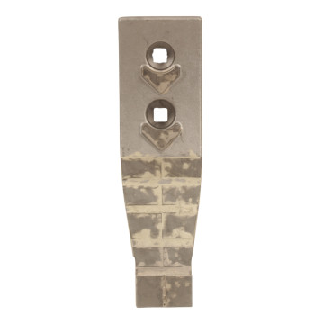 Pointe carbure 80x20 XXL + plaquettes carbure arrière et latérale pour déchaumeur cultivateur HORSCH Terrano, 34060850 - 00311069, pièce interchangeable