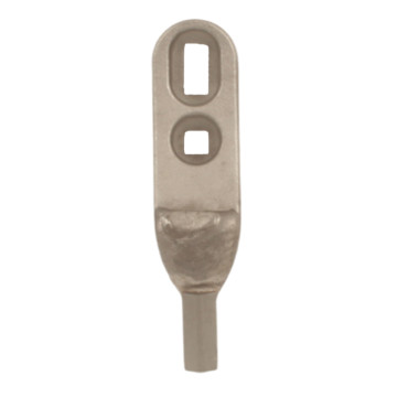 Pointe avec plaquette carbure et rechargement, pour semoir UNIVERSEL, 175x40x15 mm, entraxe 45 mm, pièce interchangeable