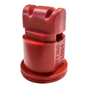 Buse à induction d'air AITTJ60 rouge anti-dérive 110° polymère homologuée ZNT 75% TEEJET