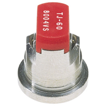 Buse à jet plat TJ60 rouge 80° inox TEEJET