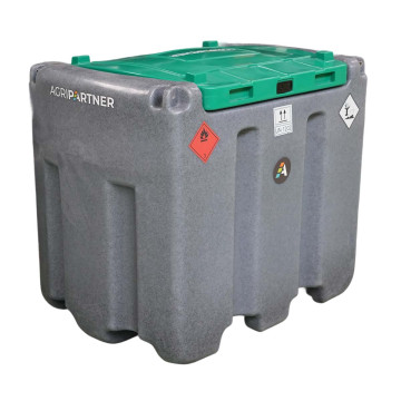 Citerne de ravitaillement combiné GNR 600 litres avec pompe 12V 56 l/min et Adblue 45 litres avec pompe 12V 10 l/min