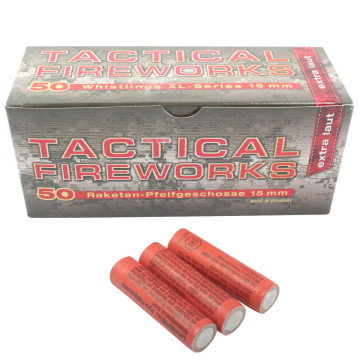 Boîte de 50 fusées sifflantes, pour pistolet effaroucheur