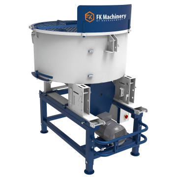 Malaxeur multifonction UBCE, de 600 à 1200L, entraînement électrique 380V, sur châssis haut, MANUTOSORE