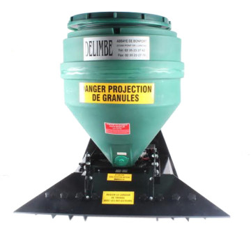 Semoir SPECIAL DECHAUMEUR S120 petites graines 120 litres, DELIMBE