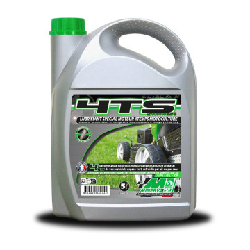 Lubrifiant pour moteurs de 4 temps 4TS, en bidon de 2L, spécial motoculture