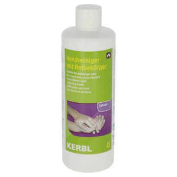 Nettoyant main liquide avec particules abrasives, 500ml, 151193, KERBL