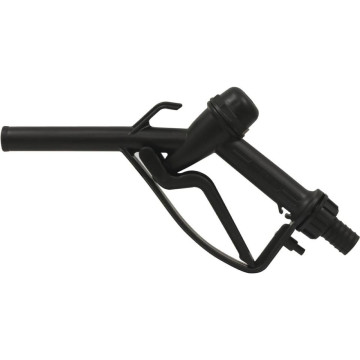 Pistolet gasoil PVC avce dispositif de blocage de la poignée, débit 40 l/min, raccord cannelé Ø 19mm