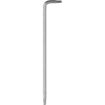 Clé mâle coudée alésée Torx extra longue de TT10 à TT50, DRAKKAR