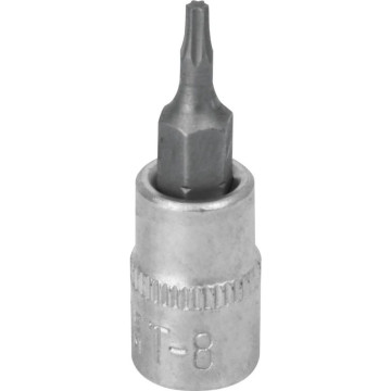 Douille tournevis 1/4 avec embout Torx de T8 à T30, longueur 37 mm, DRAKKAR