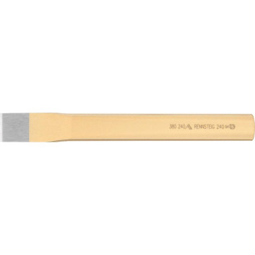 Ciseau de carrossier extra plat, largeur 26x7 mm, longueur 240 mm, RENNSTEIG