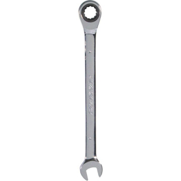 Clé mixte droite à cliquet de 9 à 18 mm, 72 dents, acier au chrome vanadium, DRAKKAR