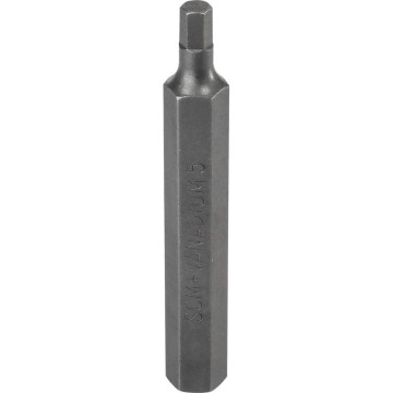 Embout hexagonal taille de 4 à 12,6 mm, longueur 75 mm, 6 pans, DRAKKAR