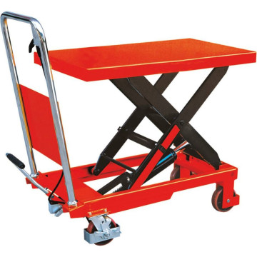 Table élévatrice mobile 500 kg, 855x500x50 mm, simple ciseau, hauteur de levage 340-560 mm