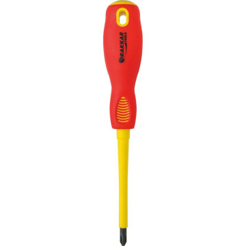 Tournevis Phillips isolé 1000V PH2, 100 mm, DRAKKAR