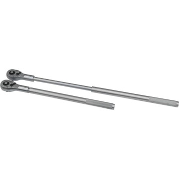 Cliquet 24 dents 3/4”, longueur de 610 à 925 mm, bouton poussoir avec éjecteur de douilles, DRAKKAR