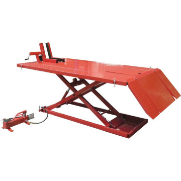 Table élévatrice 680 Kg pour 2 et 4 roues, hauteur maxi 845 mm, DRAKKAR