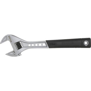 Clé à molette chromée professionnelle, ouverture de 0 à 29, 33, 38, 51 mm, DRAKKAR