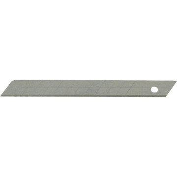 Lot de 10 lames sécables acier de 9mm, droites, DRAKKAR