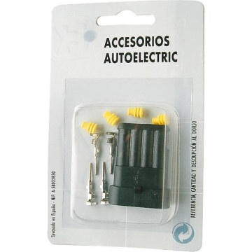 Kit connecteur étanche mâle complet 4 voies - 1,5mm