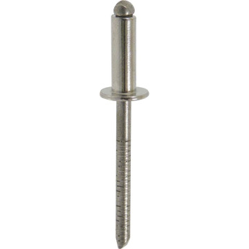Rivet inox/inox A2 tête plate - en lot de 500 pièces KLIPPER