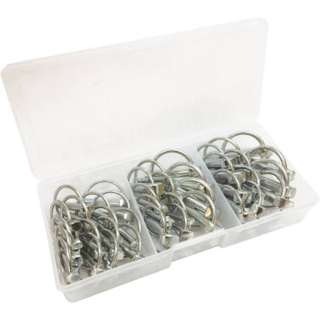 Assortiment de 40 goupilles clips de 4,5 à 11 mm, KLIPPER