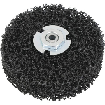 Brosse adhésive diamètre 102 mm spécial décapage peinture pour coffret brosseuse 51281, DRAKKAR