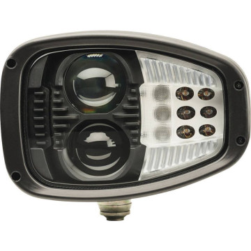 Phare avant gauche LED 12/24V 5 fonctions, Homologué ECE R112
