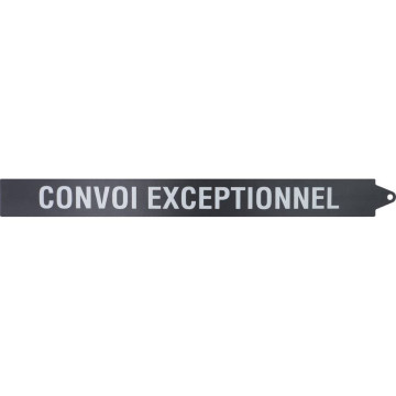 Lamelle "Convoi Exceptionnel" pour rampe de signalisation LED sans fil, convoi agricole & exceptionnel