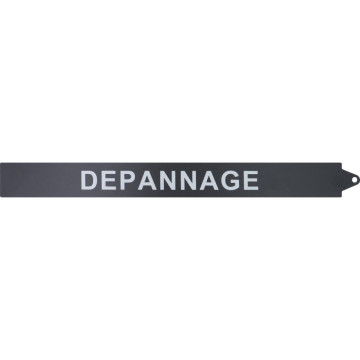 Lamelle "Convoi Dépannage" pour rampe de signalisation LED sans fil, convoi agricole & exceptionnel