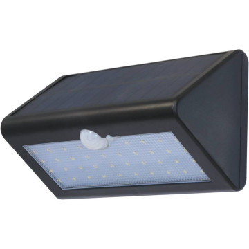 Projecteur LED solaire avec détecteur, 500 Lm, autonomie 120 allumages de 30 secondes, STILKER