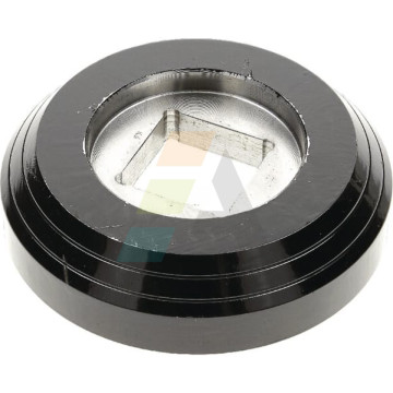 Demi entretoise interne carré de 40, diamètre 75x138mm, pour déchaumeur à disques UNIVERSEL, 17100042A, pièce interchangeable