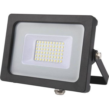 Projecteur LED extra plat 10-20-30-50W, lumens 800-1600-2600Lm, eclairage 120°, GIGA LUX