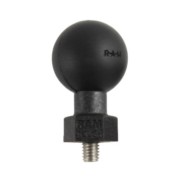 Boule-rotule Tough-Ball avec tige filetée M6, taille B, RAM