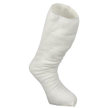 Chaussettes fourrées PATRICK, Écru, taille unique