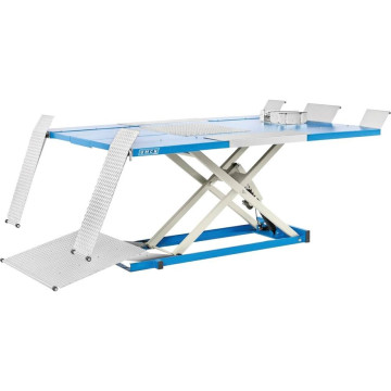 Table élévatrice fixe électro-hydraulique, capacité 600 Kg pour moto, quad, voiturette